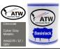 Preview: Chevrolet, Cyber Gray Metallic, WA637R / 57 / GBV: 1L Lackdose, von ATW Autoteile West.